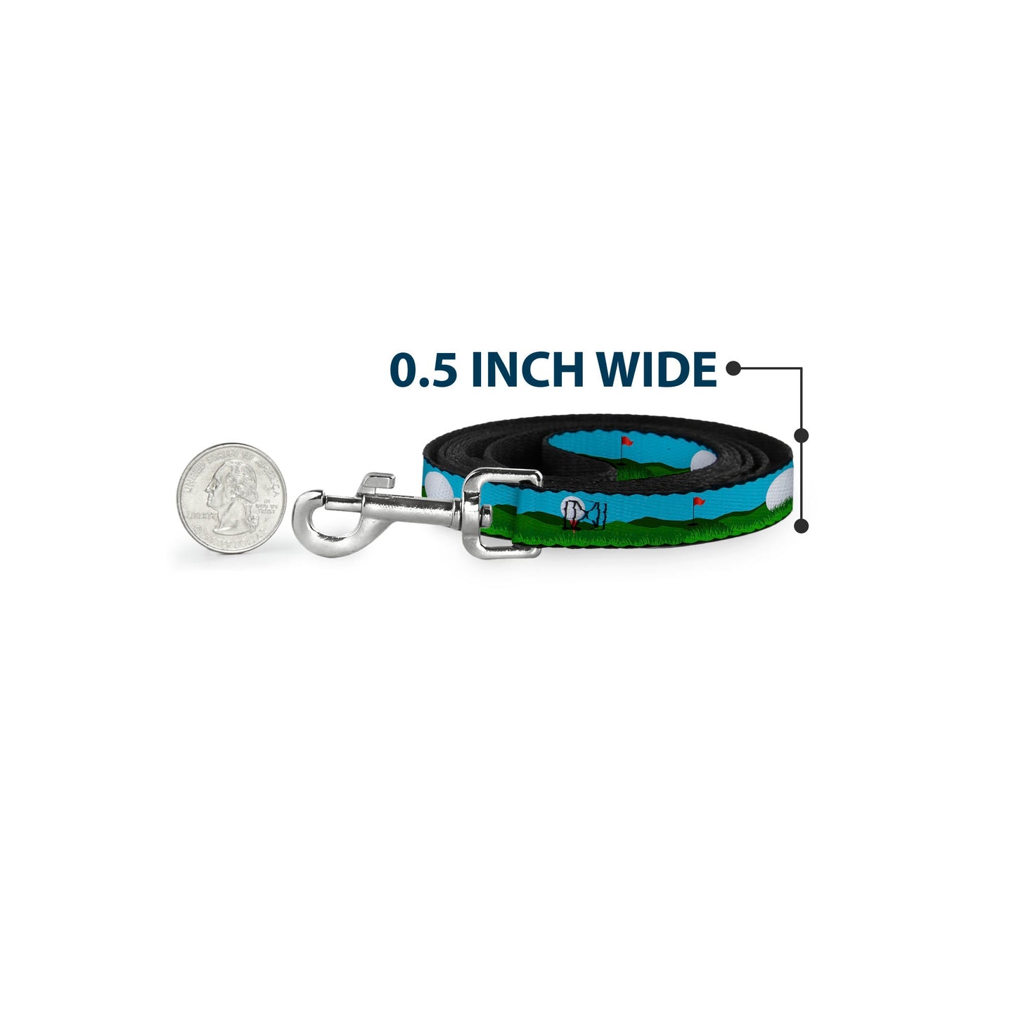 The Tee Time Dog Leash
