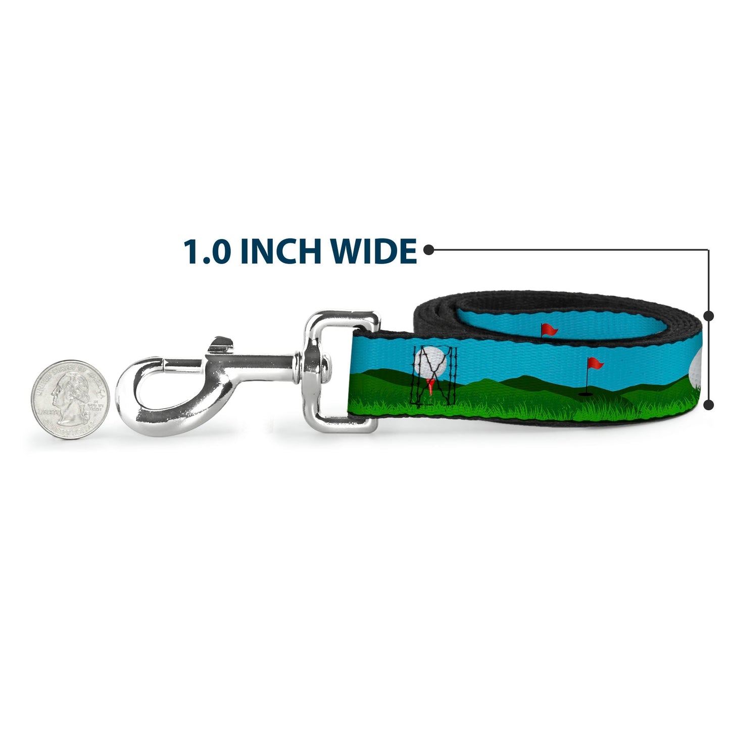The Tee Time Dog Leash