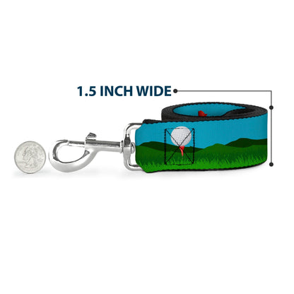 The Tee Time Dog Leash