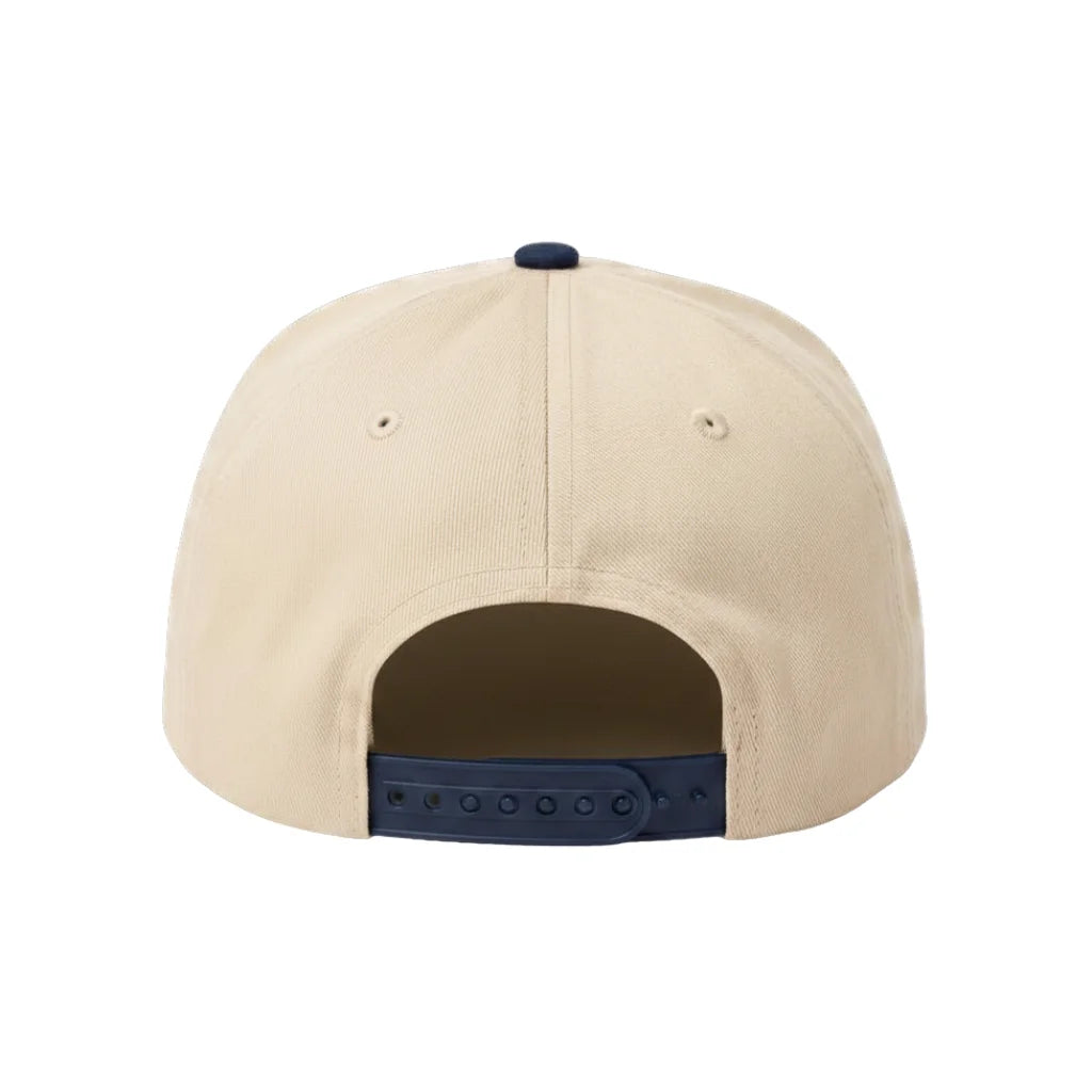 navy snapback golf hat